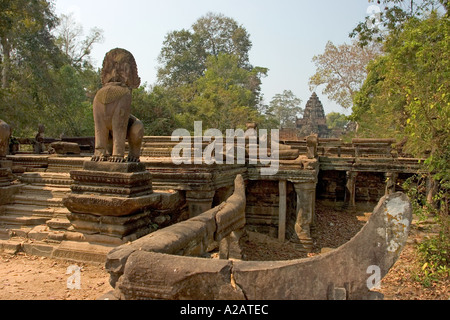 Kambodscha Siem Reap Angkor Tempel Banteay Samre gebaut von Suyavarman II regierte 1112 1152 östlichen Ansatz Stockfoto