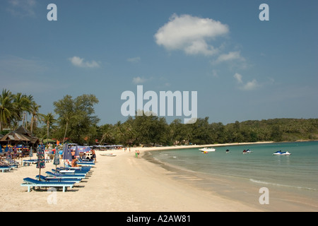 Thailand Ko Samui Choeng Mon Chaweng beach Stockfoto