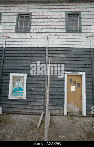 stillgelegten Holzhaus Stockfoto