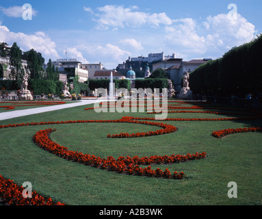 Mirabellgarten Salzburg Österreich Stockfoto