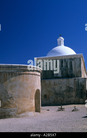 USA Arizona Santa Cruz County - Mission San José de Tumacacori Grabkapelle Stockfoto