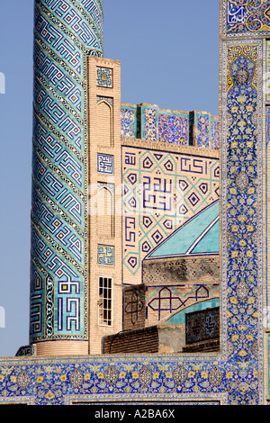 Detail der Imam-Moschee (auch genannt Shah Moschee) in Isfahan, Iran Stockfoto