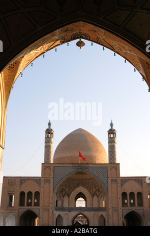 Agha Bozorg Moschee in Kashan, Iran Stockfoto