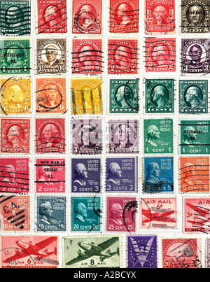 Stempel der USA 1940 s Stockfoto