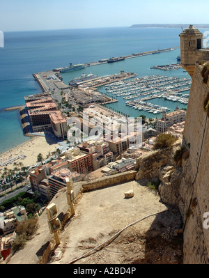 Küste Alicante Alacant Valencia Comunitat Comunidad Valenciana Costa Blanca Spanien iberischen Halbinsel Hispania España Europa Stockfoto