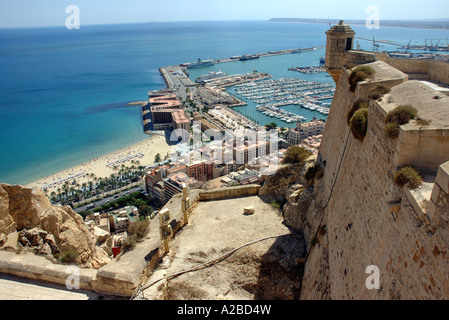 Küste Alicante Alacant Valencia Comunitat Comunidad Valenciana Costa Blanca Spanien iberischen Halbinsel Hispania España Europa Stockfoto