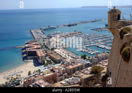 Küste Alicante Alacant Valencia Comunitat Comunidad Valenciana Costa Blanca Spanien iberischen Halbinsel Hispania España Europa Stockfoto