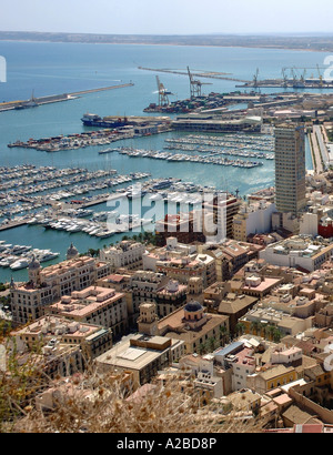 Küste Alicante Alacant Valencia Comunitat Comunidad Valenciana Costa Blanca Spanien iberischen Halbinsel Hispania España Europa Stockfoto