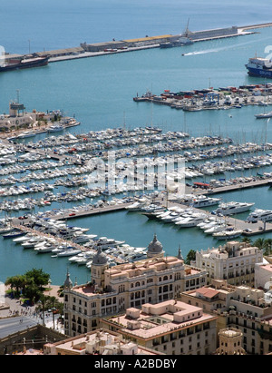 Küste Alicante Alacant Valencia Comunitat Comunidad Valenciana Costa Blanca Spanien iberischen Halbinsel Hispania España Europa Stockfoto