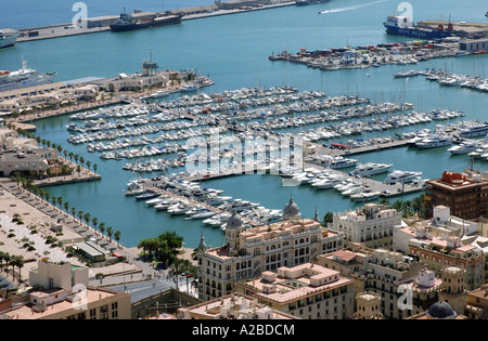 Küste Alicante Alacant Valencia Comunitat Comunidad Valenciana Costa Blanca Spanien iberischen Halbinsel Hispania España Europa Stockfoto