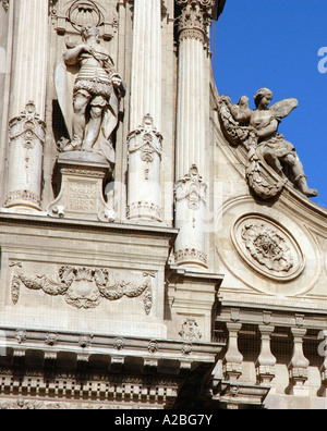 Catedral de Santa María Murcia Stadt Comunidad Autónoma De La Región de Murcia Spanien iberischen Halbinsel Hispania España Europa Stockfoto