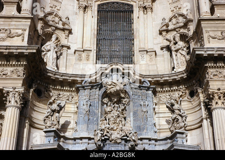 Catedral de Santa María Murcia Stadt Comunidad Autónoma De La Región de Murcia Spanien iberischen Halbinsel Hispania España Europa Stockfoto