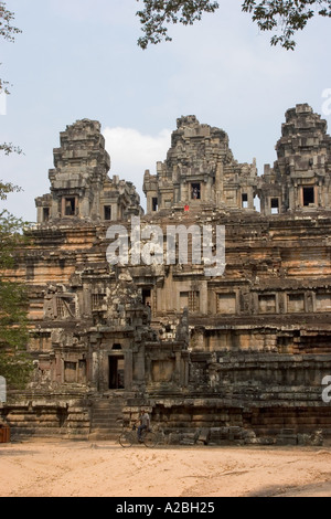 Kambodscha Siem Reap Angkor Thom Gruppe Ta Keo unvollendeten Tempel gebaut von Jayavarman V 968 1001 Stockfoto