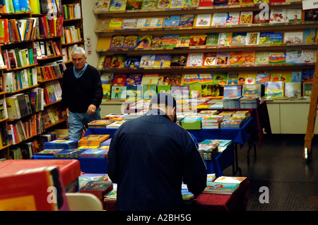 Lectorum spanische Buchhandlung in Greenwich Village in New York City Stockfoto