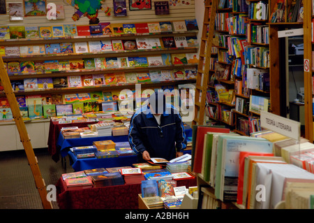 Lectorum spanische Buchhandlung in Greenwich Village in New York City Stockfoto