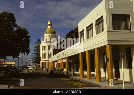 T G GEBÄUDE NAPIER NEUSEELAND ART DECO Stockfoto