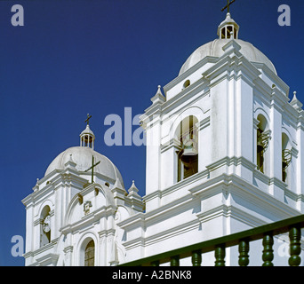 Turm der Kathedrale In der Plaza De Armas In Trujillo In Peru Stockfoto