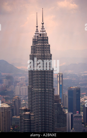 Petronas Twin Towers Kuala Lumpar Malaysia Stockfoto