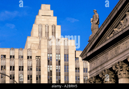 Supreme Court Foley Square New York City Lower Manhattan, Criminal Court House, Government Building New York County Courthouse. USA Trump-Prozess Stockfoto