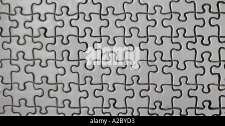 Puzzle-Muster-Detail Stockfoto