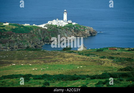 Leuchtturm am Fanad Head im County Donegal in Irland Stockfoto