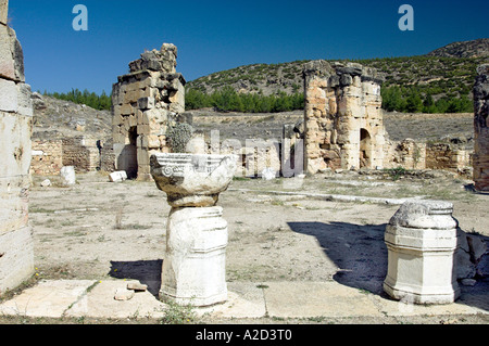 Martyrium von St. Philip der Apostel in den Ruinen von Hierapolis Türkei Stockfoto