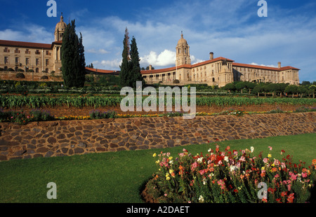 Den Union Buildings sind der Sitz der Regierung von Sir Herbert Baker Pretoria in Südafrika gebaut Stockfoto