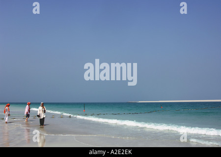 Öffentlicher Strand von Jumeirah, dubai Stockfoto