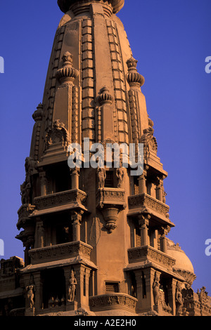 AF, Ägypten, Kairo, Heliopolis. Der Baron-Palast, Detail. Stockfoto