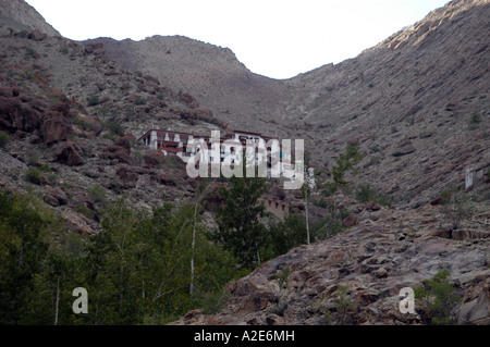 Indien-Ladakh Region Bundesstaat Jammu und Kashmir Hemis Gompa in der Nähe von Leh Stockfoto