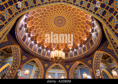 Ibn Battuta Mall in Dubai persischen Stil interieur Stockfoto