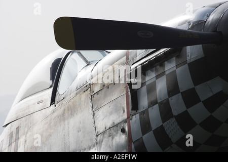 P-51 Mustang, Duxford, England, UK Stockfoto