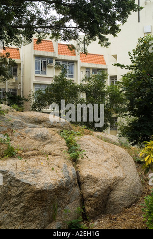 dh-CHEUNG CHAU HONG KONG Peak Road-modernes Apartment-Wohnungen Stockfoto