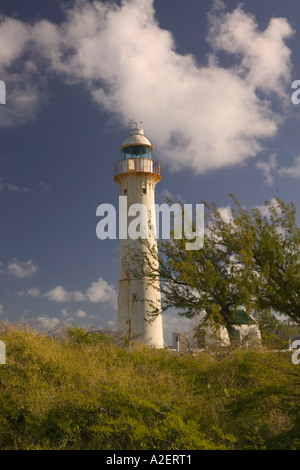 Turks- und Caicosinseln, Grand Turk Island, Nordosten Point, Grand Turk-Leuchtturm Stockfoto