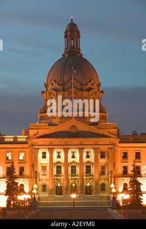 Kanada, Alberta, Edmonton: Alberta Landesgesetzgebung Dawn Stockfoto