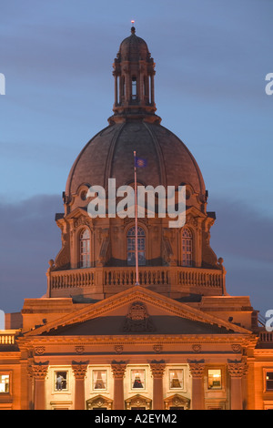 Kanada, Alberta, Edmonton: Alberta Landesgesetzgebung Dawn Stockfoto