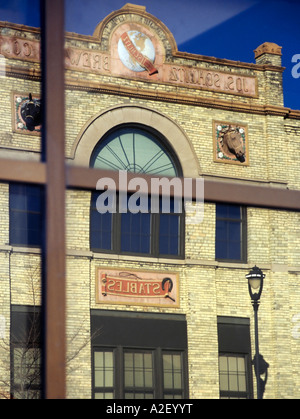 Die ehemalige Brauerei Schlitz Ställe Milwaukee Wisconsin USA Stockfoto