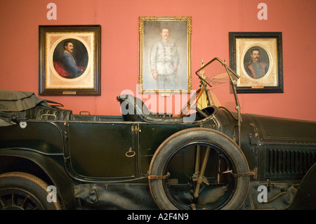 Österreich, Wien, Heeresgischichtliches, historisches Militärmuseum, Assasination Auto des Erzherzogs Ferdinand Stockfoto