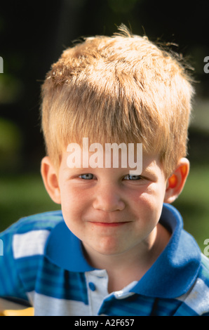 PORTRÄT EINES JUNGEN Stockfoto