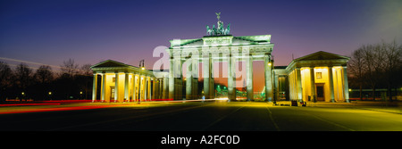 Brandenburger Tor Berlin Deutschland Stockfoto
