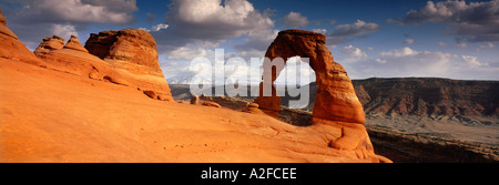 Zarte Arch Arches National Park Utah USA Stockfoto
