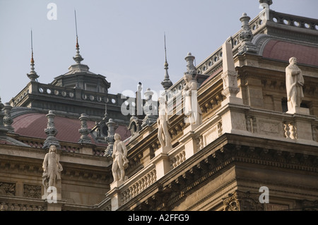 Ungarn, Budapest: Pest, Detail / ungarische Staatsoper Stockfoto