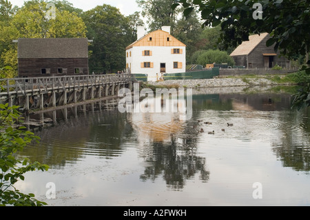 Philipsburg Manor, Sleepy Hollow, New York Stockfoto