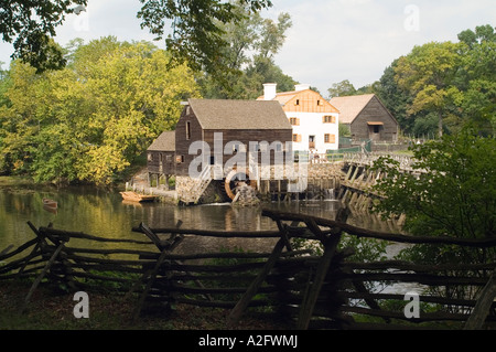 Philipsburg Manor, Sleepy Hollow, New York Stockfoto