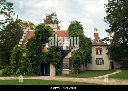 Washington Irvings Sunnyside, Tarrytown, New York Stockfoto