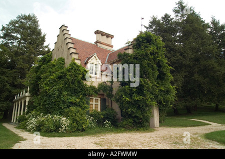 Washington Irvings Sunnyside, Tarrytown, New York Stockfoto