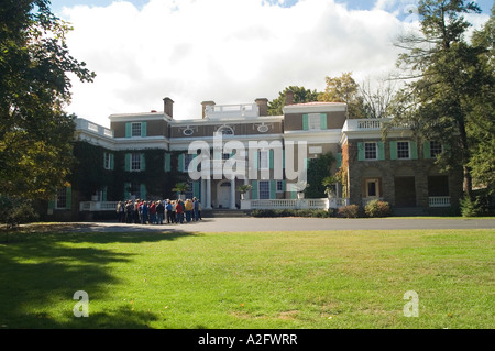 Springwood Estate, Roosevelt National Historic Site, Hyde Park, New York Stockfoto