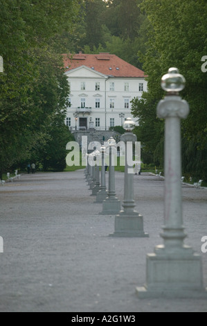 Slowenien, Ljubljana (Hauptstadt Sloweniens): Tivoli Burg / Tivoli-Park Stockfoto