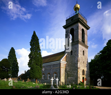 GB - BUCKINGHAMSHIRE: St.-Lorenz-Kirche in West Wycombe Stockfoto