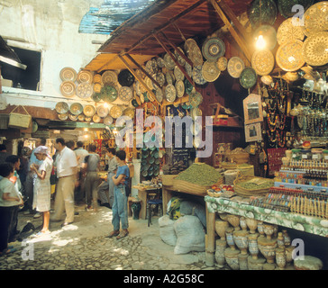 Marrakesch Marokko Szene im Markt Stockfoto